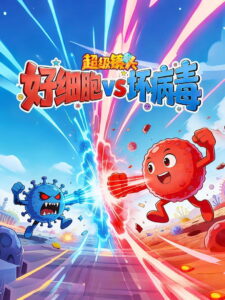 超级镜头好细胞vs坏病毒